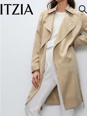 ARITZIA Babaton Maximo Trench Coat with Belt , Size Small
